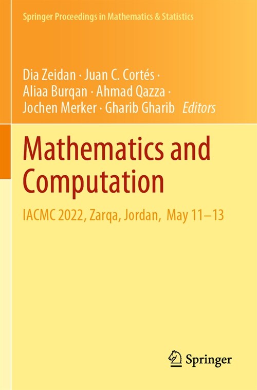 Mathematics and Computation: Iacmc 2022, Zarqa, Jordan, May 11-13 (Paperback, 2023)