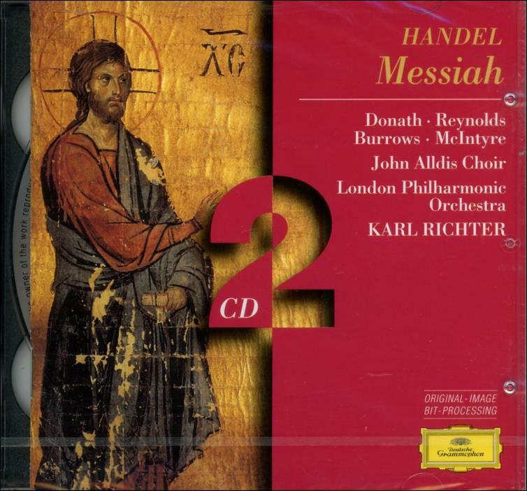 [중고] Handel : 메시아 (Messiah) - 칼 리히터 (Karl Richter)(2CD)(미개봉)