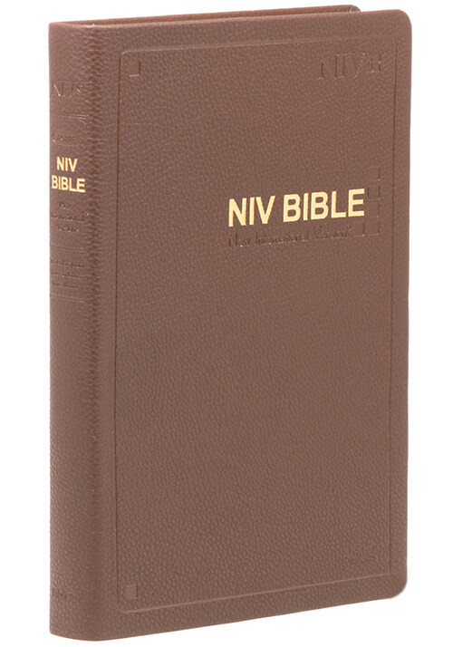 [다크브라운] 아가페 영문 NIV BIBLE - 대(大) 단본.색인
