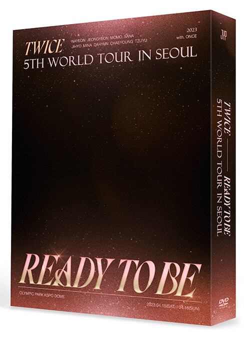 트와이스 - TWICE 5TH WORLD TOUR [READY TO BE] IN SEOUL DVD (3disc)