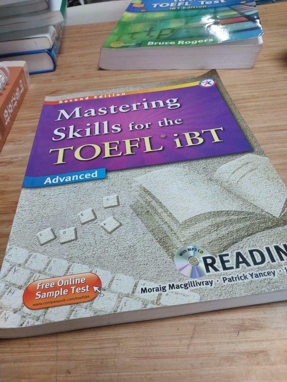 [중고] Mastering Skills for the TOEFL iBT Reading : Advanced (2nd Edition, Paperback + MP3 CD 1장)