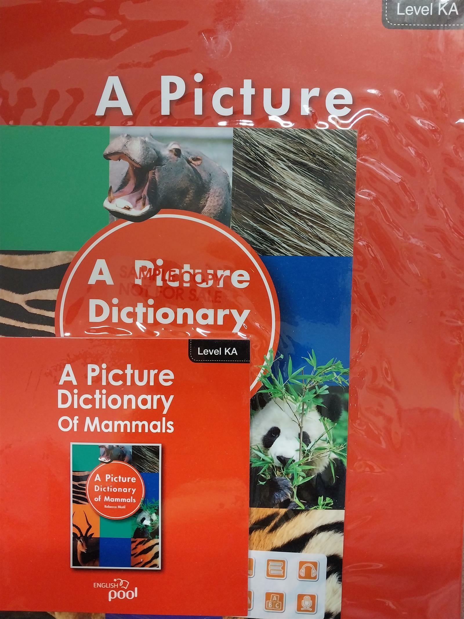 [중고] A Picture Dictionary of Mammals-(Book+워커북+CD1매=3종)-Level KA (0)