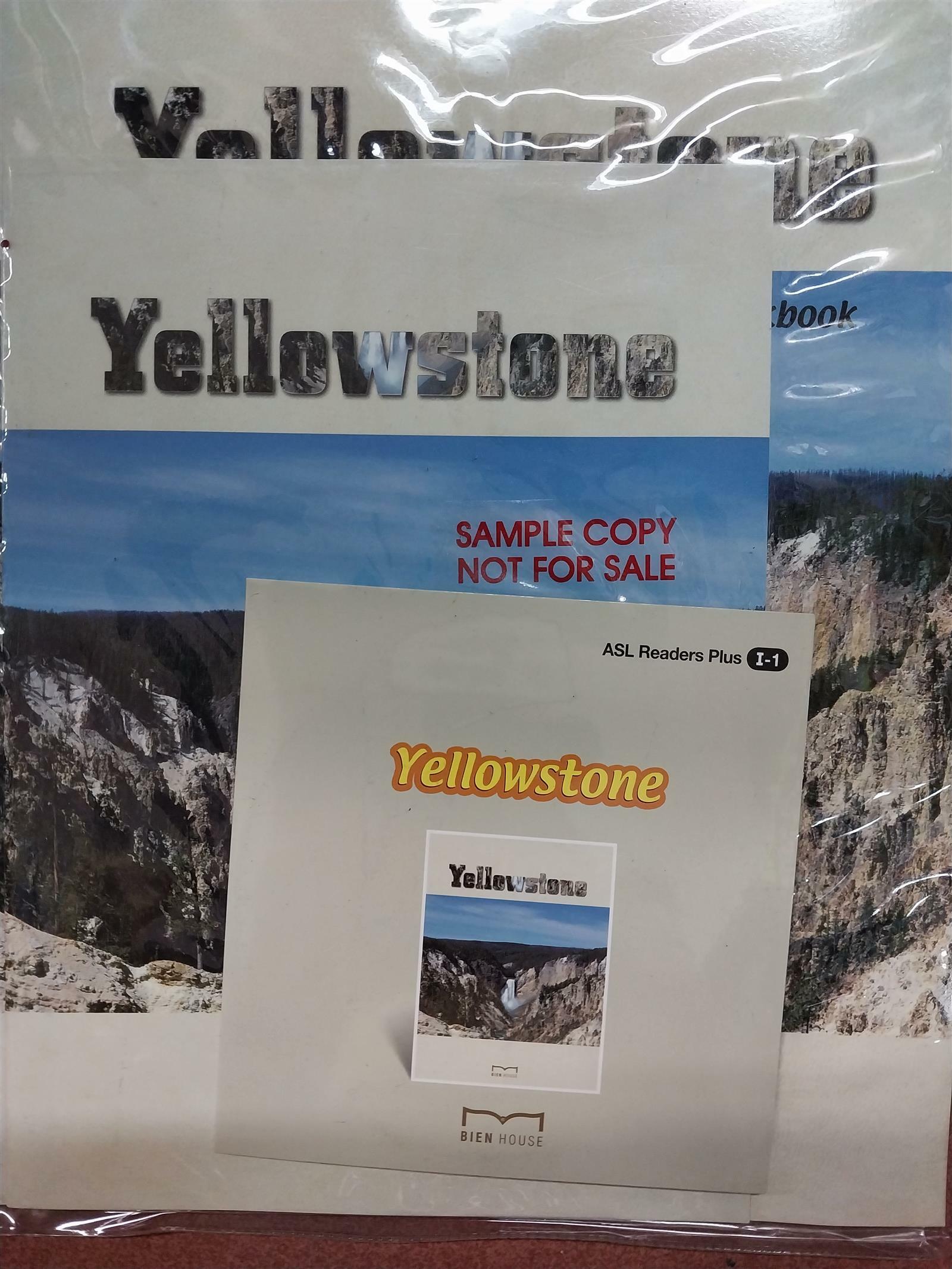 [중고] Yellowstone-(book+w/b+CD1매=3종)-미국 초등학생 필독 권장도서 (0)