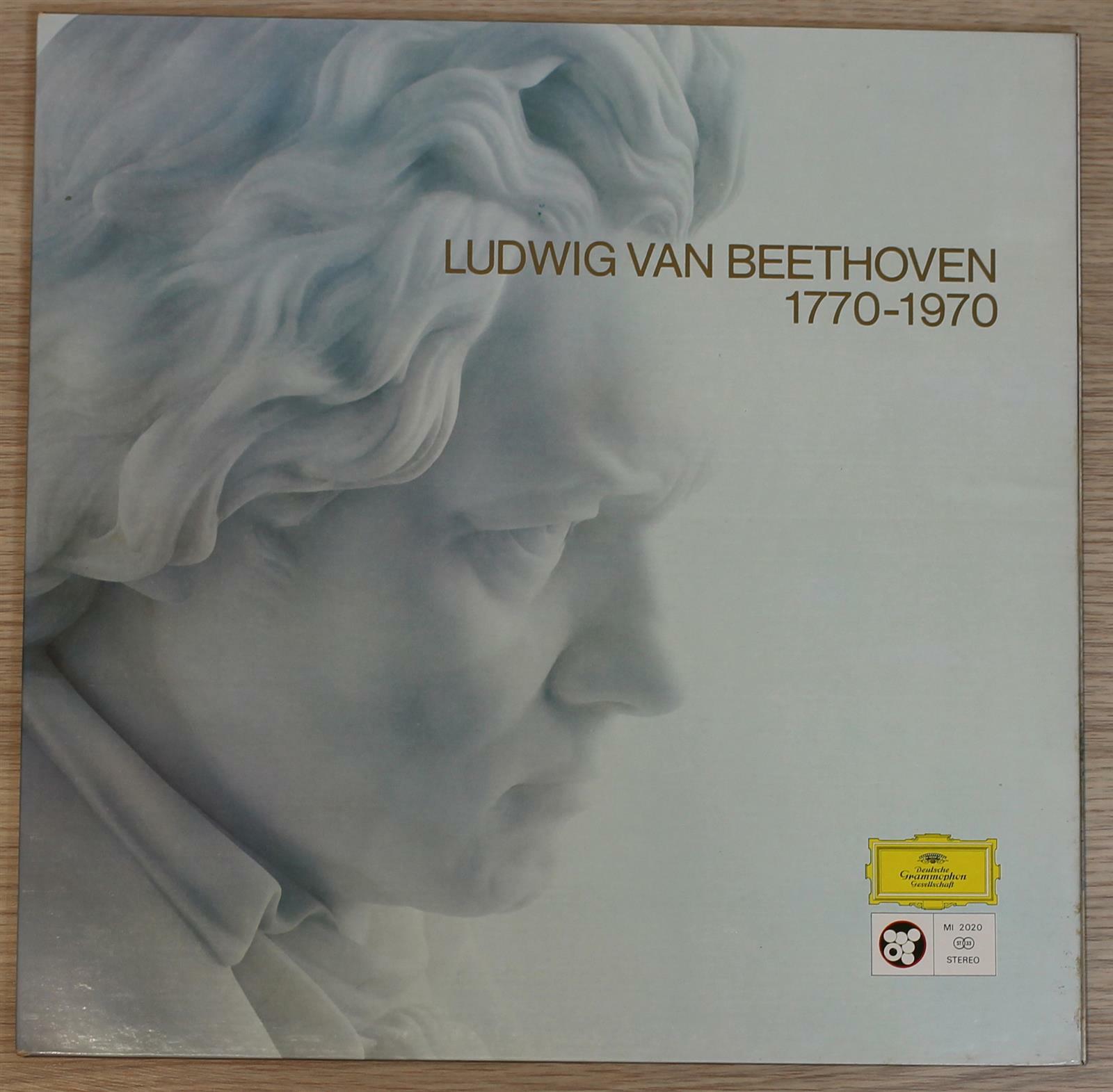 [중고] [LP 수입] BEETHOVEN 1770 - 1970 · Karajan, Leitner, Fischer-Dieskau, Jörg Demus, Wilhelm Kempff [GF]