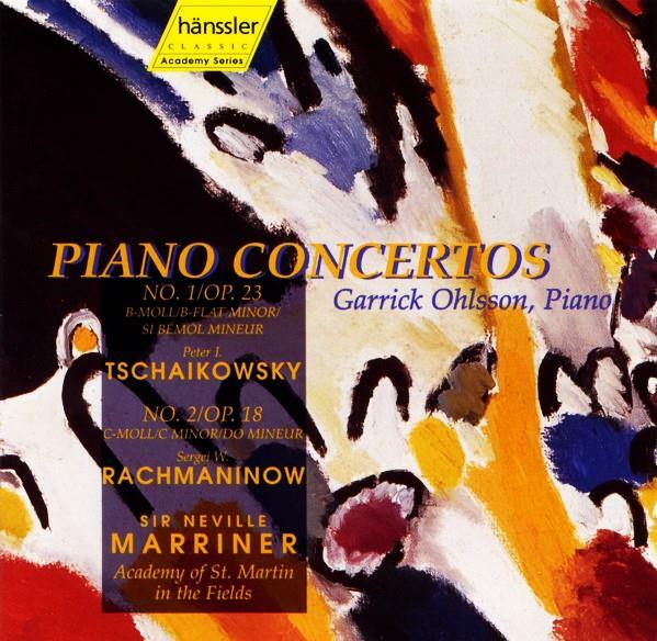 [중고] [수입] Tchaikovsky,  Rachmaninoff – Piano Concerto by Garrick Ohlsson  / Sir Neville Marriner, 