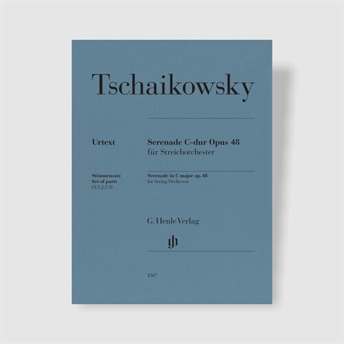 Tchaikovsky Serenade f. Strings op. 48 Parts (Sheet music)
