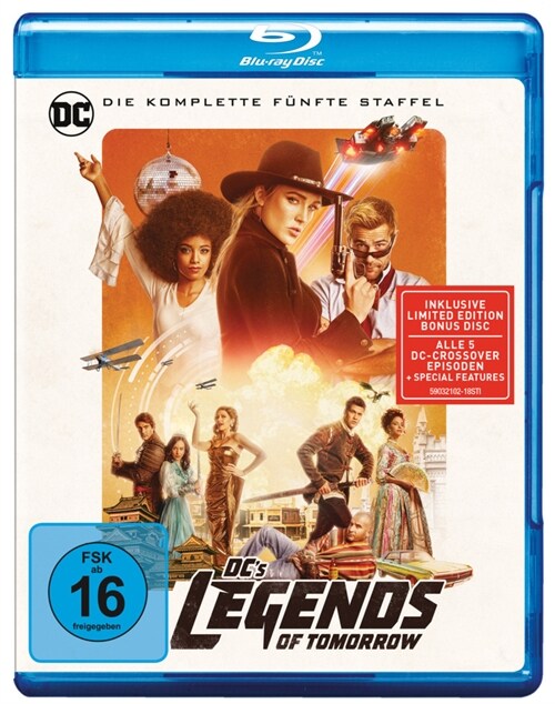 DCs Legends of Tomorrow. Staffel.5, 4 Blu-ray (Blu-ray)