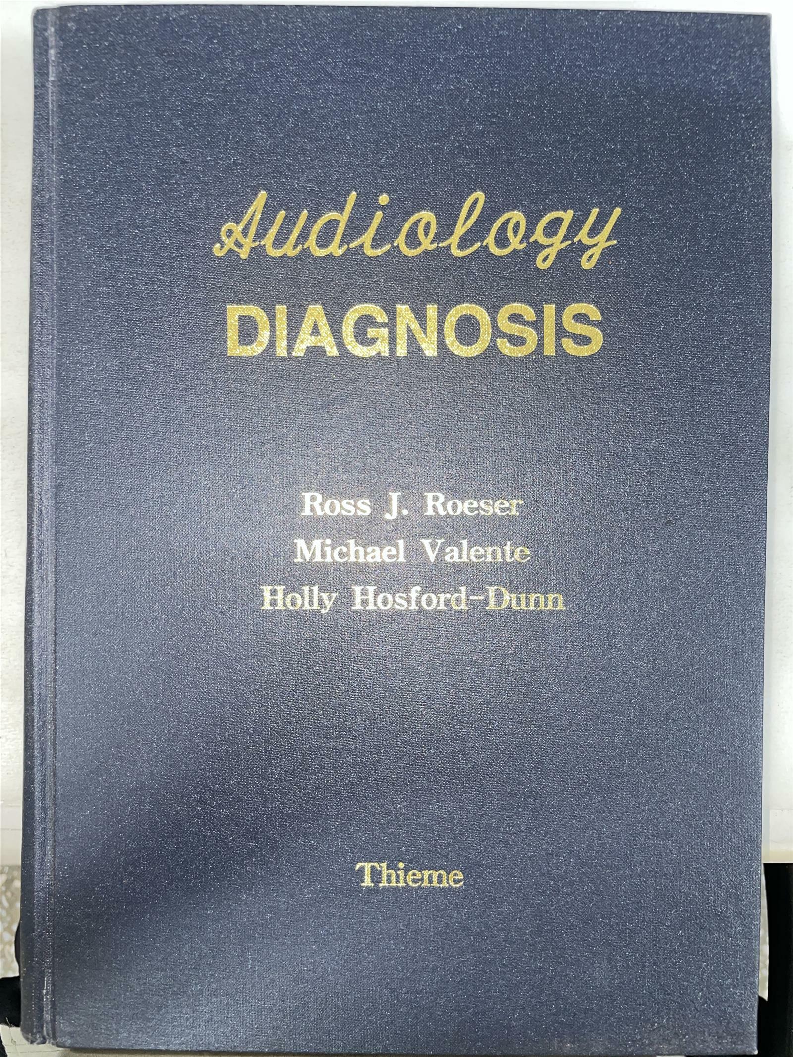 [중고] Audiology: Diagnosis (0)