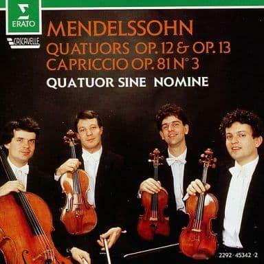 [중고] MENDELSSOHN：QUATUORS OP.12＆13 