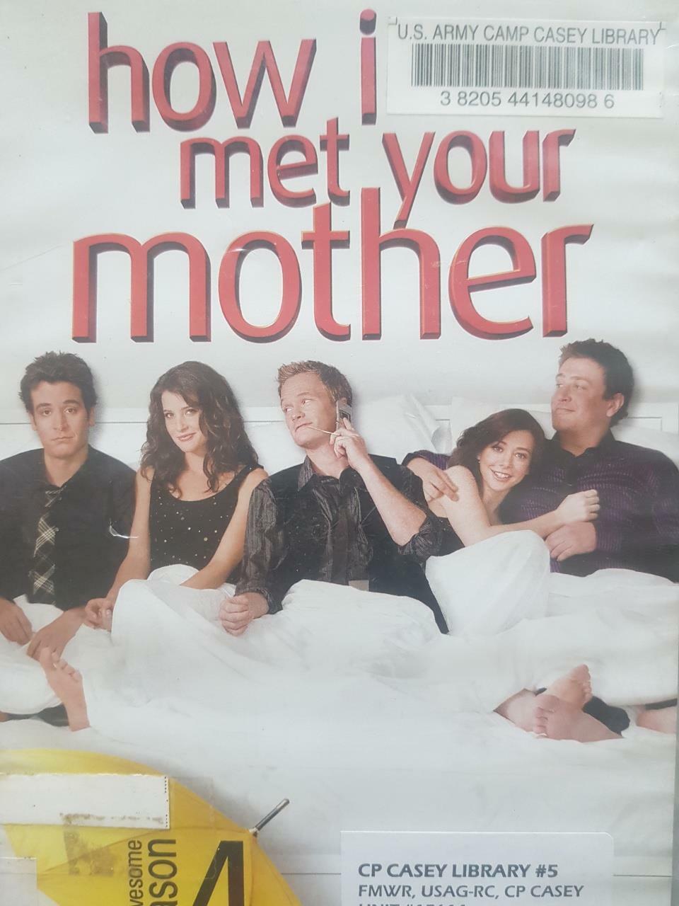 [중고] How I Met Your Mother. Season.4, 3 DVDs (DVD Video)