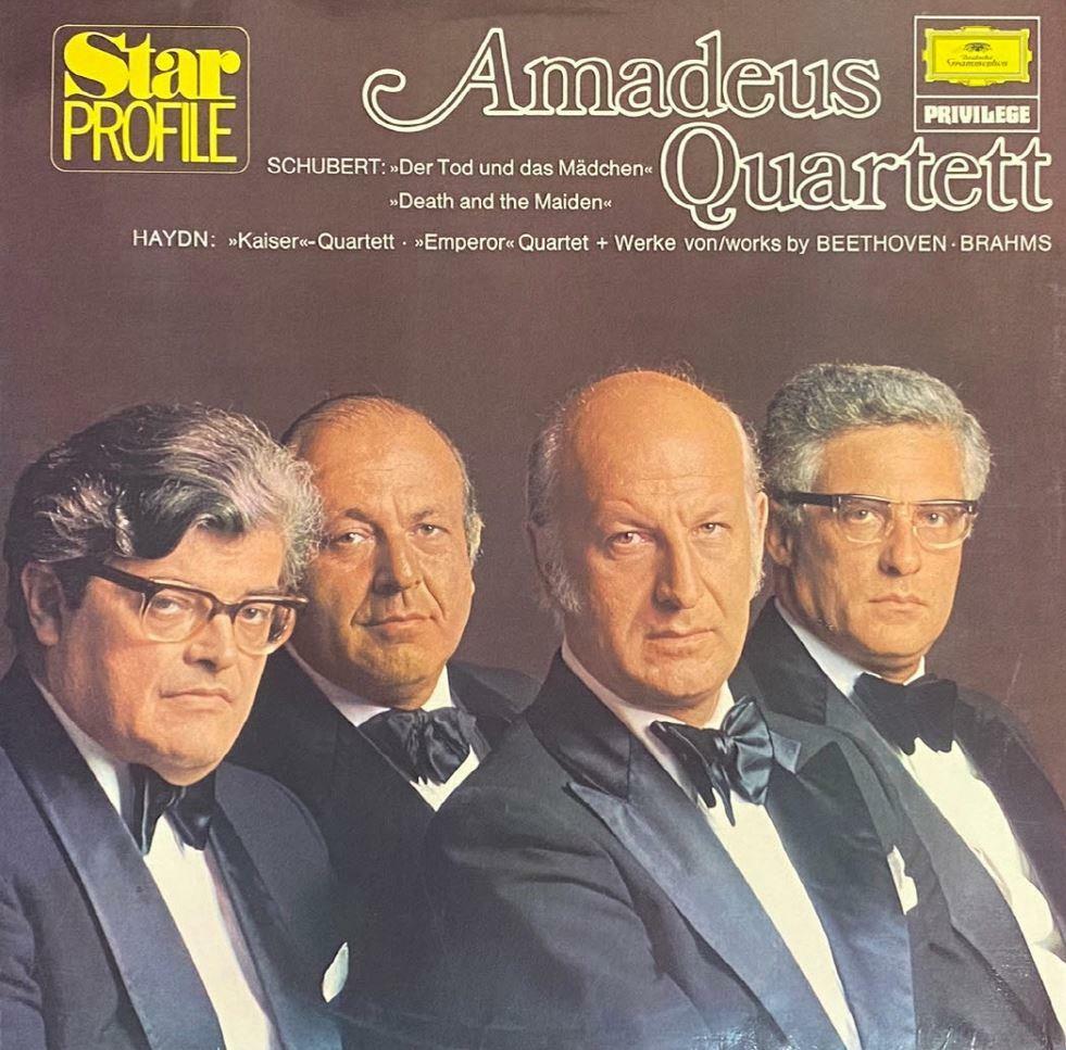 [중고] [LP] 아마데우스 콰르텟 - Amadeus Quartet - Schubert,Haydn,Brahms,Beethoven 2Lps [독일반]