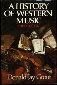 [중고] A history of western music (3ed) (Hardcover)  (1)