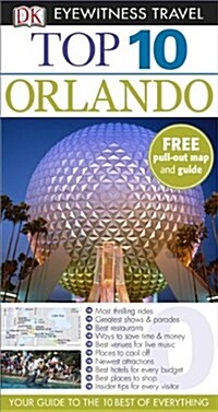 DK Eyewitness Top 10 Travel Guide: Orlando (Paperback)