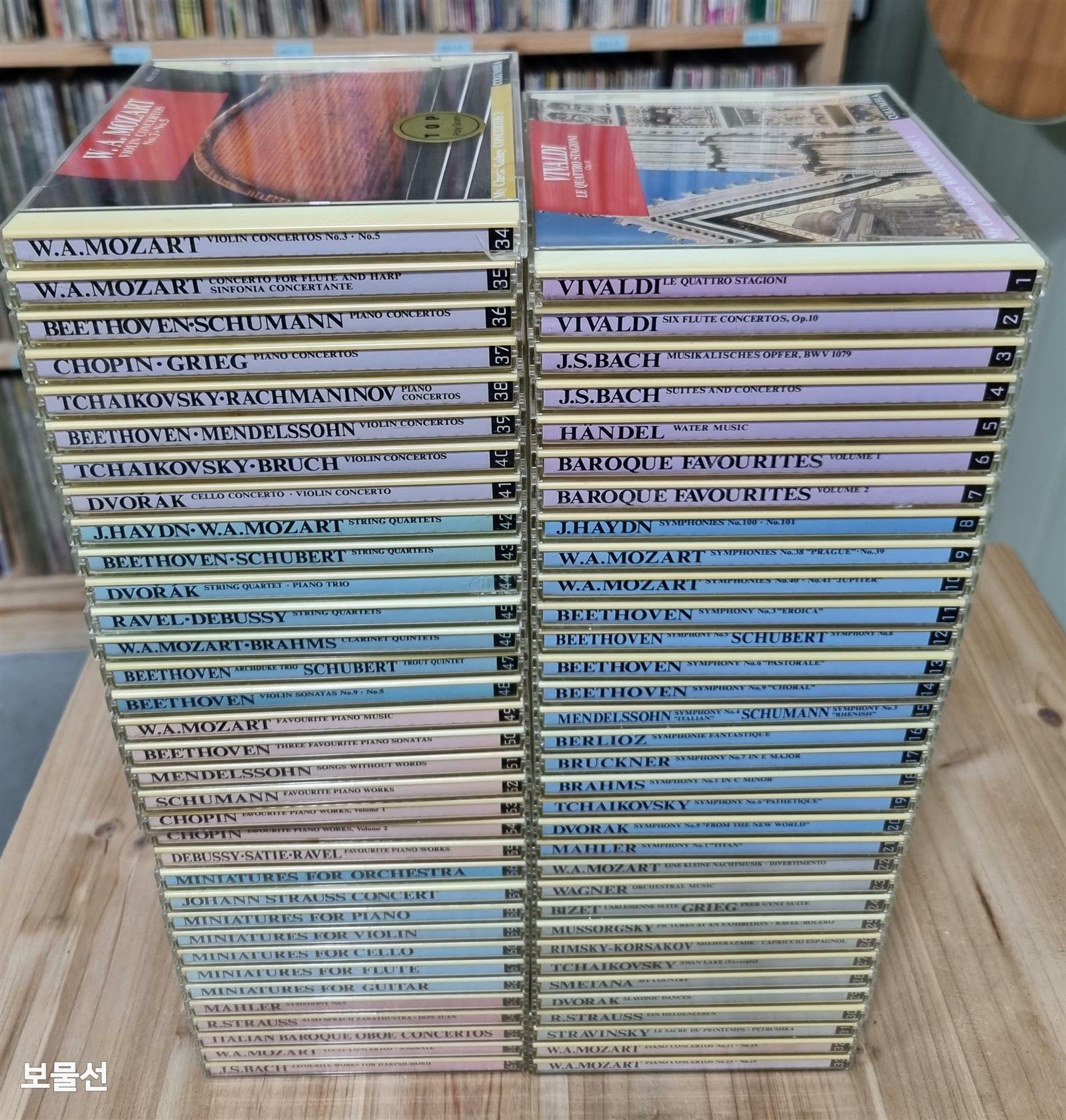 [중고] [67CD 수입] Denon / Columbia,  My Classic Gallery 1 ~ 67