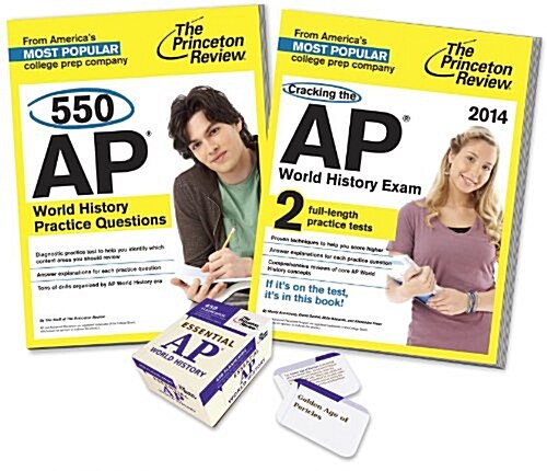 Complete AP World History Test Prep Bundle, 2014 Edition 3c (Paperback)