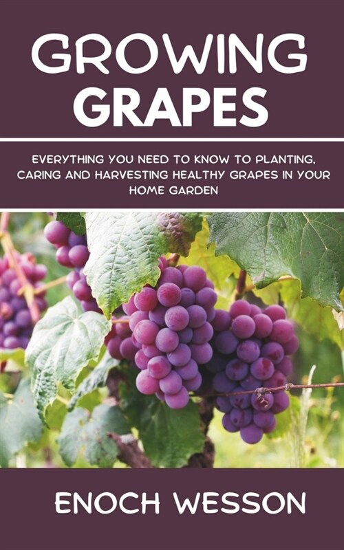 Growing Grapes: Everything You Need to Know to Planting, Caring and Harvesting Healthy Grapes in Your Home Garden (Paperback)