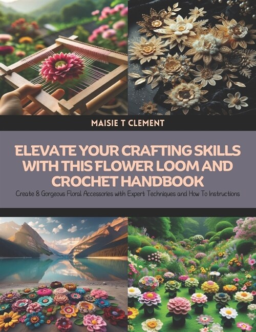 Elevate Your Crafting Skills with this Flower Loom and Crochet Handbook: Create 8 Gorgeous Floral Accessories with Expert Techniques and How To Instru (Paperback)