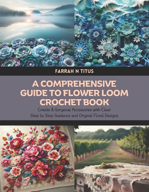 A Comprehensive Guide to Flower Loom Crochet Book: Create 8 Gorgeous Accessories with Clear Step by Step Guidance and Original Floral Designs (Paperback)