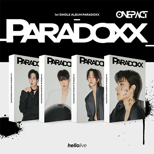 [SET] 원팩트 - 싱글 1집 PARADOXX [hello Photocard Album](4종 세트)
