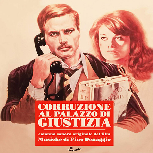 [수입] Pino Donaggio - Corruzione al palazzo di giustizia (ltd.ed. solid red LP