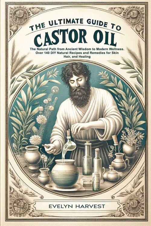 The Ultimate Guide to Castor Oil: The Natural Path from Ancient Wisdom to Modern Wellness Over 140 DIY Natural Recipes and Remedies for Skin, Hair, an (Paperback)