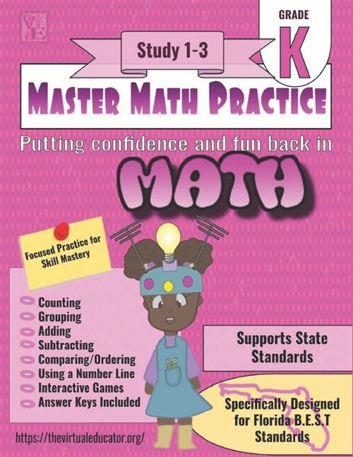 Master Math Practice: Study 1-3 (Paperback)