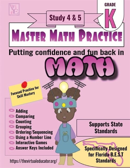 Master Math Practice: Study 4 & 5 (Paperback)