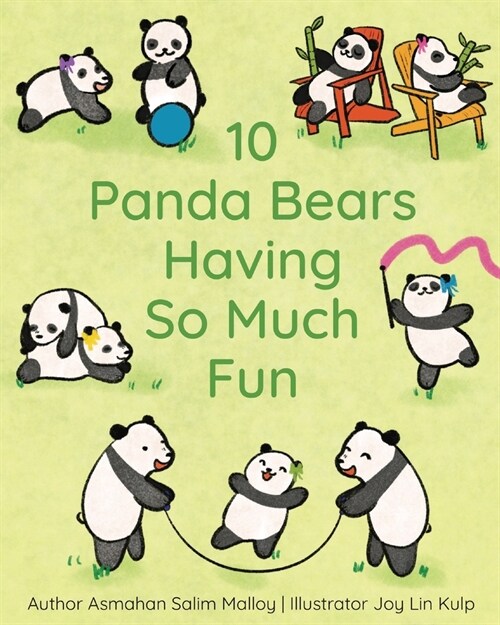 10 Panda Bears Having So Much Fun (Paperback)