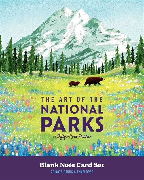 The Art of the National Parks Boxed Note Card Set (Novelty)