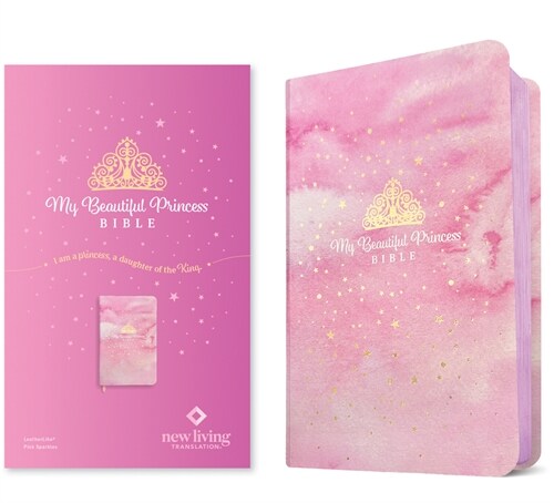 My Beautiful Princess Bible NLT (Leatherlike, Pink Sparkles) (Imitation Leather)