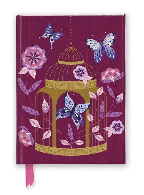 Jenny Zemanek: Freedom Flight Butterflies (Foiled Journal) (Notebook / Blank book)