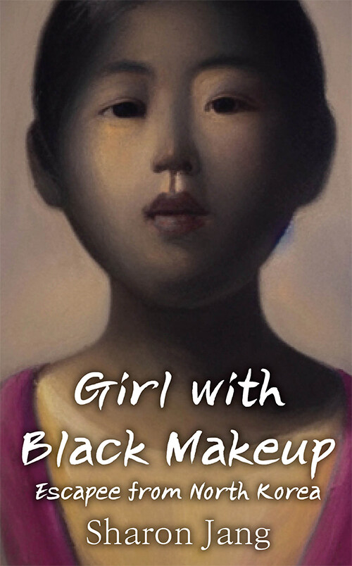 Girl with Black Makeup