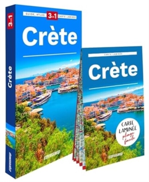 Crete explore guide + city atlas + map (Paperback, 4 ed)