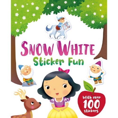 Snow White Sticker Fun (Paperback)