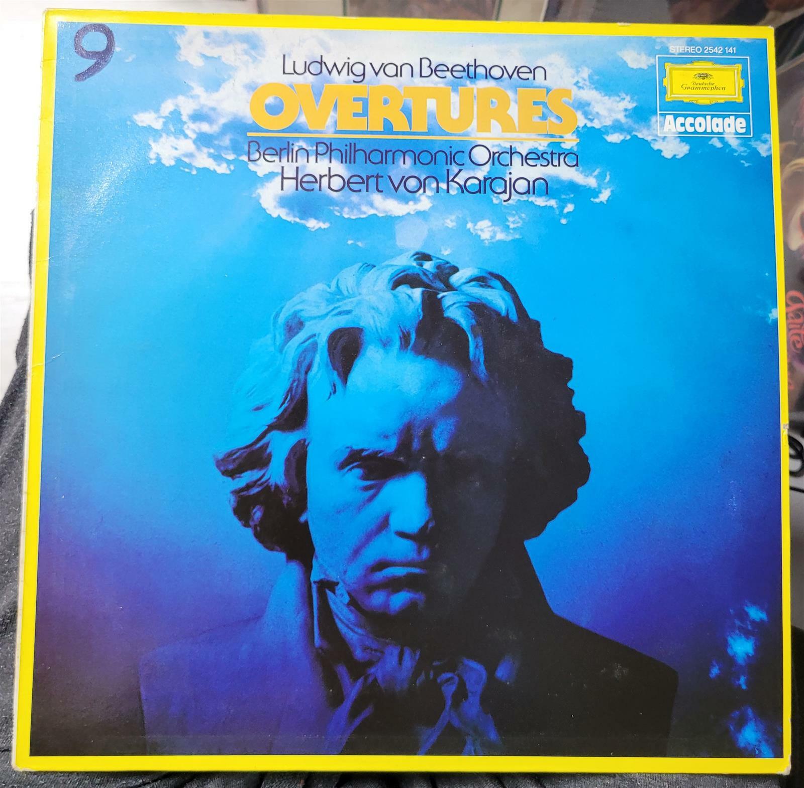 [중고] [수입][LP] Karajan - 베토벤 : 서곡집 (Beethoven : Overtures) (영국)