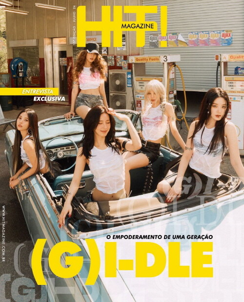 (G)I-DLE x HIT!Magazine 2024년 7월호 : (여자)아이들 커버 (잡지 + 포토카드 1장(5종 중 랜덤))