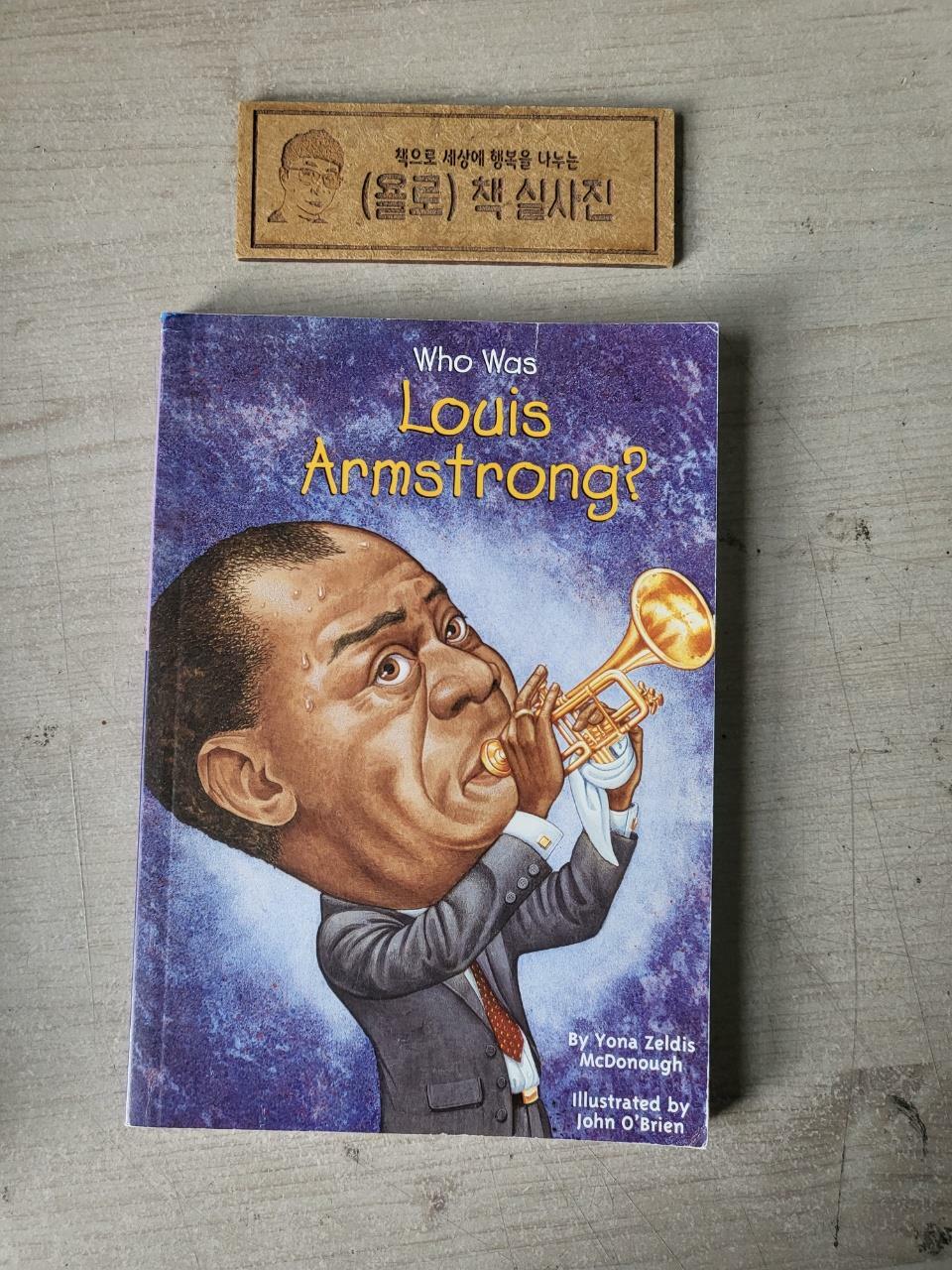 [중고] Who Was Louis Armstrong? (Paperback)