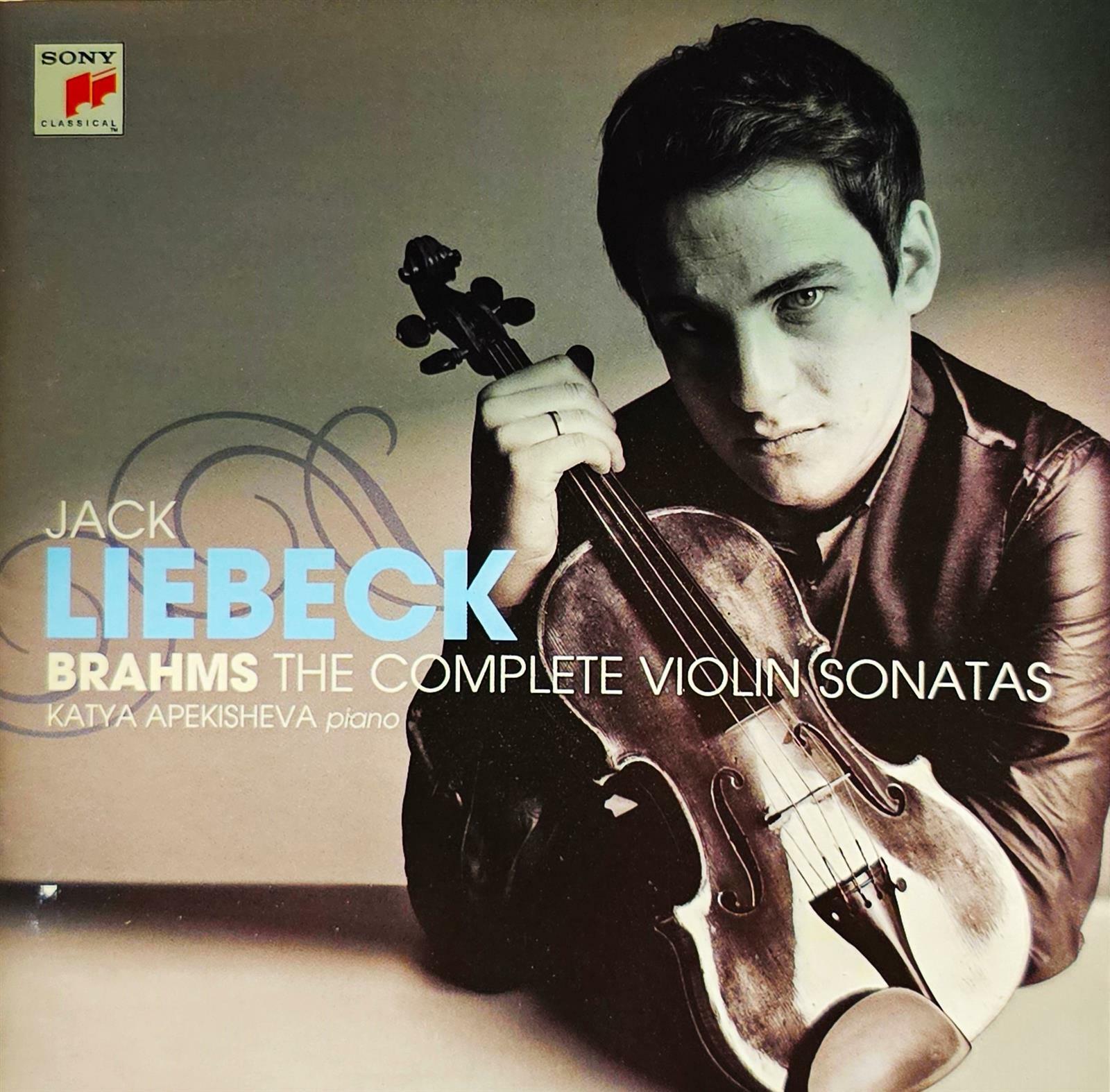 [중고] [수입] Brahms : The Complete Violin Sonatas by Jack Liebeck (Violin) & Katya Apekisheva (Piano) [SONY]