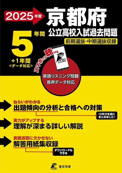 京都府公立高校入試過去問題 (2025)