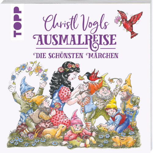 Christl Vogls Ausmalreise - Die schonsten Marchen (Paperback)