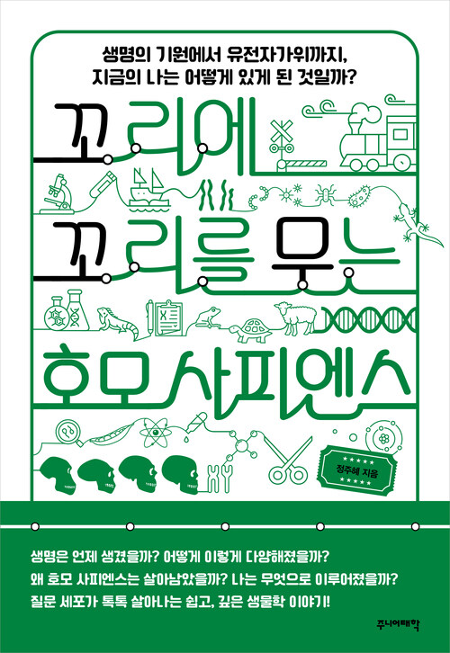 꼬리에 꼬리를 무는 호모 사피엔스 커버