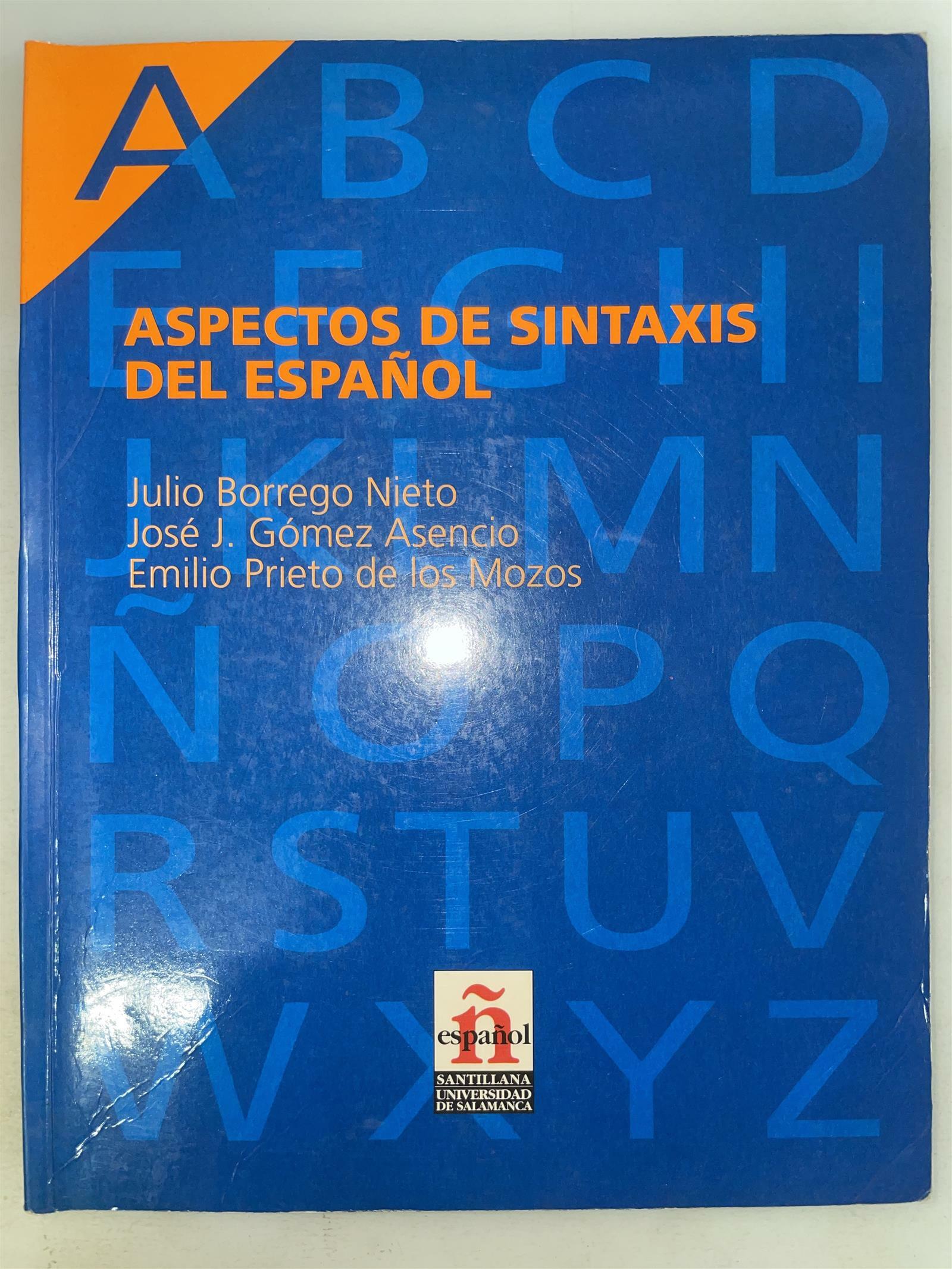 [중고] ASPECTOS DE SINTAXIS DEL ESPAÑOL (0)