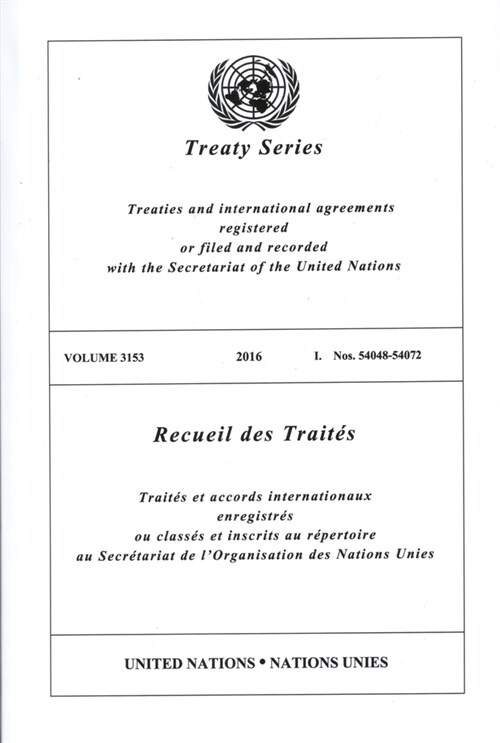 Treaty Series 3153 (Paperback)