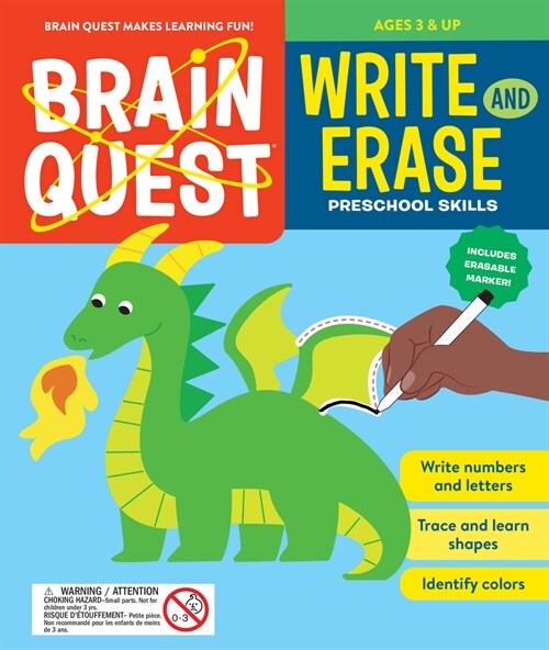 Brain Quest Write and Erase: Preschool Skills (Spiral)