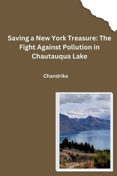 Saving a New York Treasure: The Fight Against Pollution in Chautauqua Lake (Paperback)