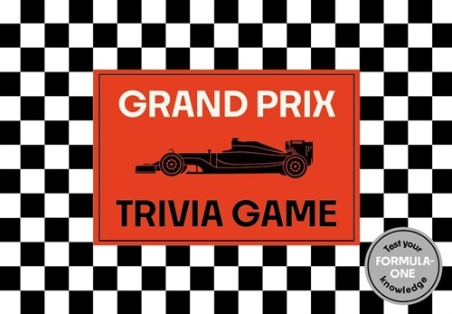 Grand Prix Trivia Game : Test your Formula-One knowledge (Cards)