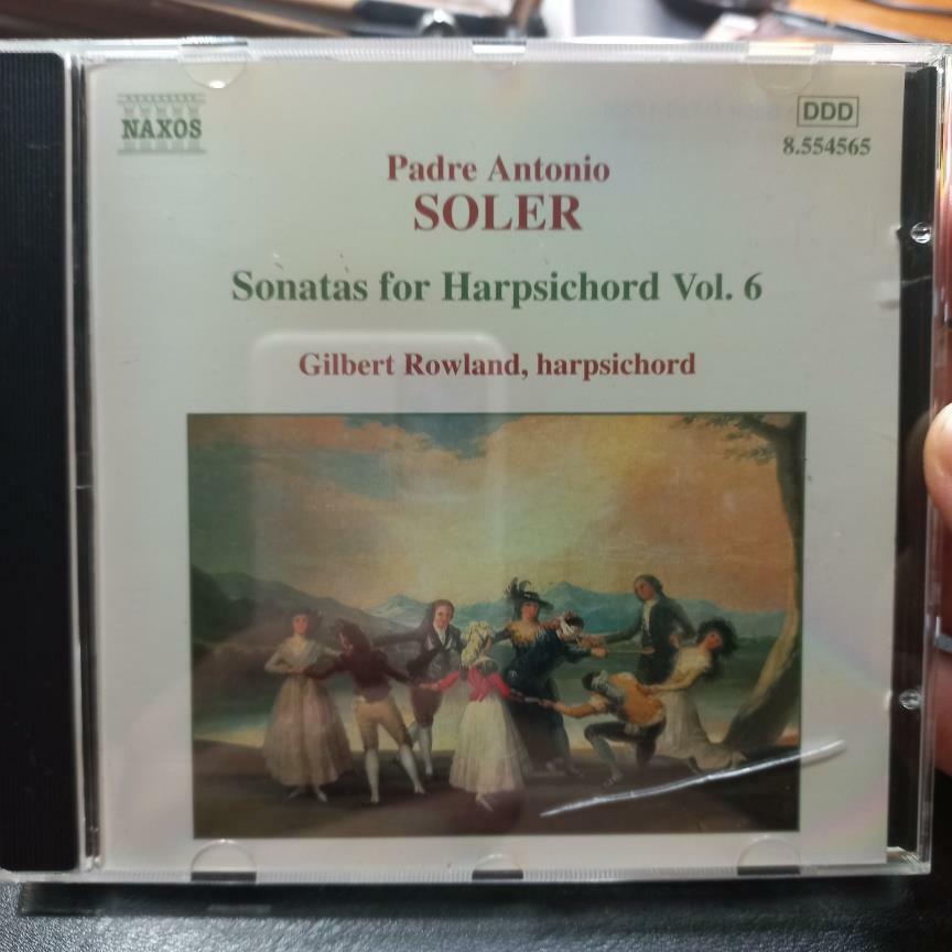 [중고] [수입] Soler : Sonatas For Harpsichord (Complete) Vol. 6