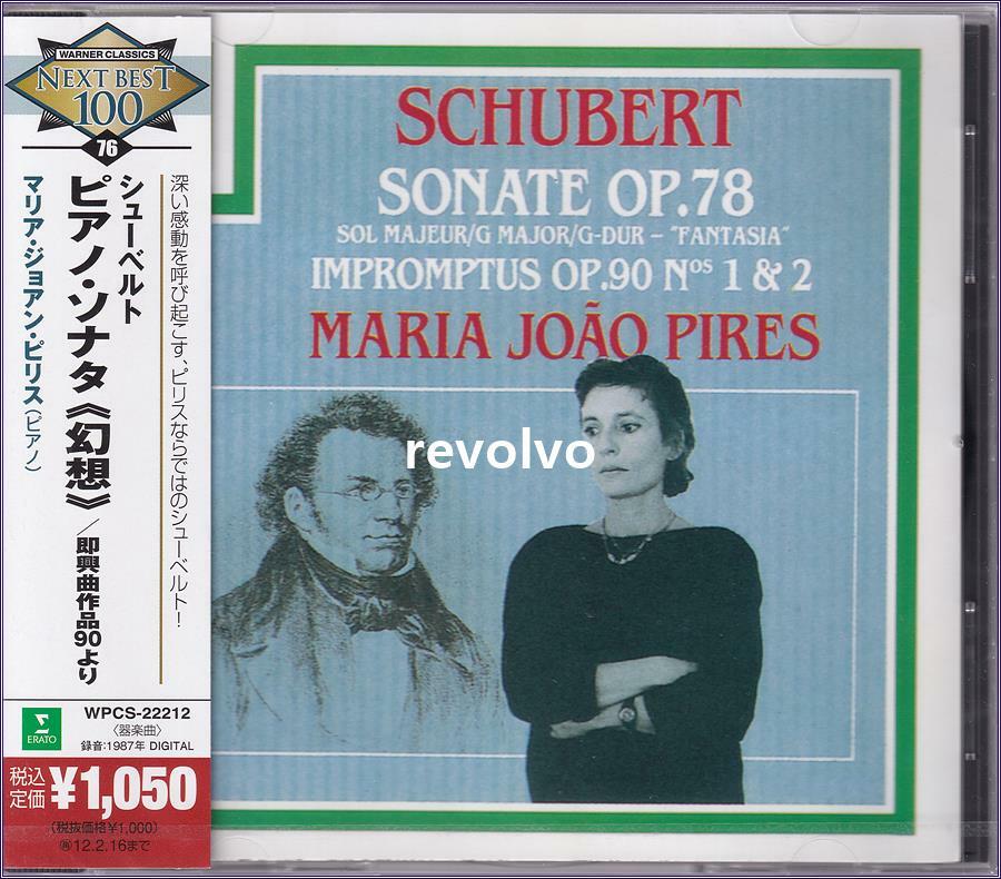 [중고] Schubert : Piano Sonata D.894,Impromptu / Maria Joao Pires 