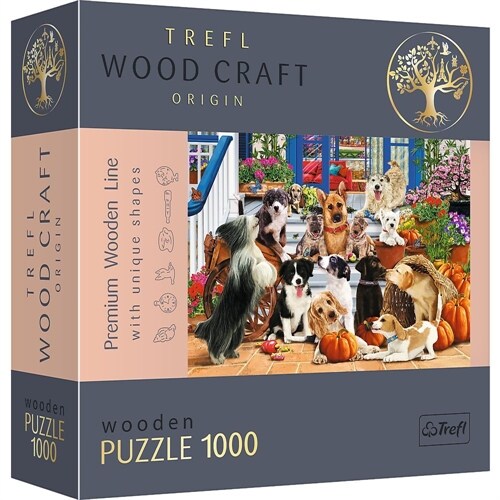 Holz Puzzle 1000 - Hunde (Game)