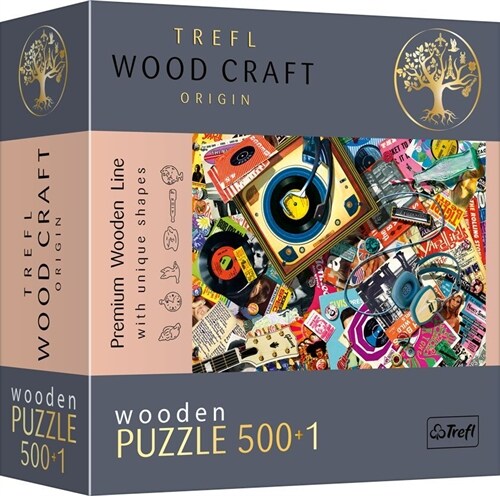 Holz Puzzle 500+1  Die Welt der Musik (Game)